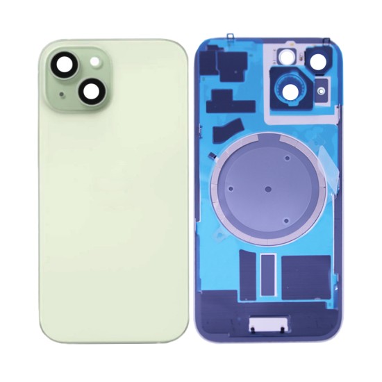 Back Cover+Camera Lens Apple iPhone 15 Green Back Cover+Camera Lens Apple iPhone 15 Green